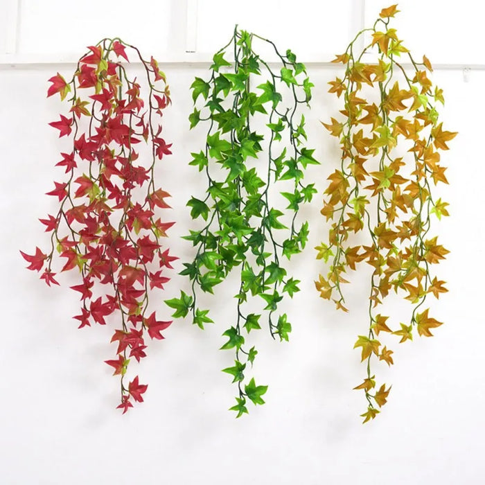 Reptile Plants Hanging Fake Vines Climbing Terrarium Plant with Suction Cup Pets Lizards Geckos Snake Hermit Crab Habitat Decor