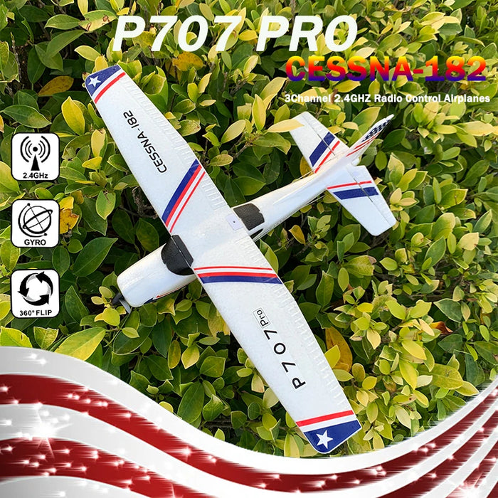 2022 Newest F949 Pro version 2.4G 3Ch RC Airplane 3D/6G Fixed Wing Plane CESSNA182 Outdoor Toys  RTF With Gyroscope 1020 motor