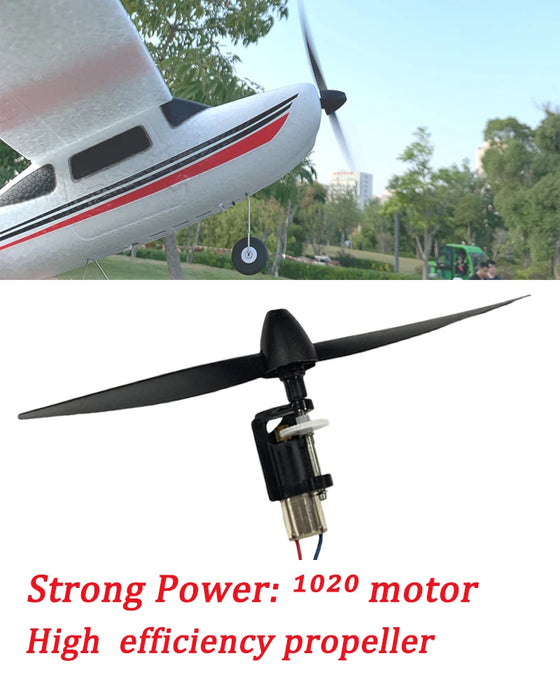 2022 Newest F949 Pro version 2.4G 3Ch RC Airplane 3D/6G Fixed Wing Plane CESSNA182 Outdoor Toys  RTF With Gyroscope 1020 motor