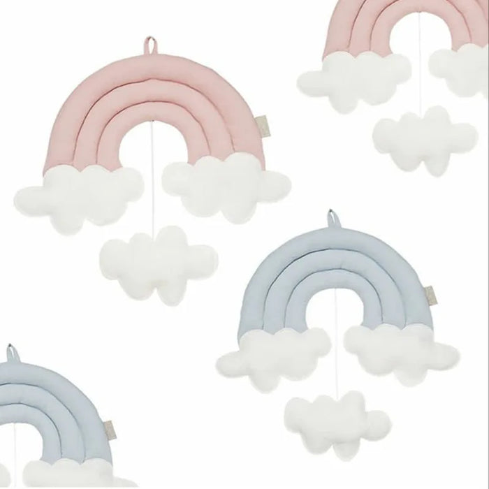 Baby Bed Around Bumper Bar Crib Cot Room Clouds Accessories For Infant Baby Bedding Set Toys Kids Crib Pendant