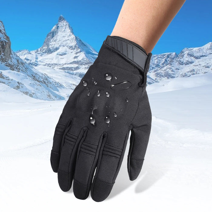 Motorcycle Gloves Moto Touchscreen Winter Warm Motorbike Motocross Snowmobile Riding Biker Protective Gear Full Finger Men Women