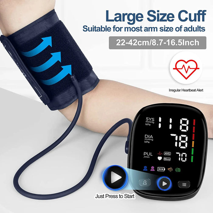 Medical Equipment Supplies Blood Pressure Tester Tensiometros Digital Blood Pressure Monitor Automatic Household Health Monitors