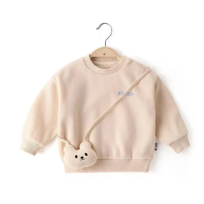 Baby Clothes Infant Girls Pullover 2024 Autumn Long-sleeved Baby Girl Hoodies Casual Top Toddler Sweatshirts 0-3Y