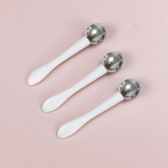 1pc Eye Roller Massage Stick Eye Cream Applicator Cosmetic Spatula Anti Wrinkle Facial Spoon Gold Alloy Face Thin Skin Care Tool