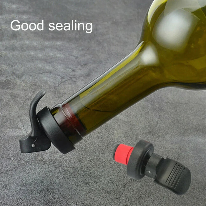 Wine Bottle Stopper Bar Hand Press Sealing Champagne Beers Cap Beers Cork Plug Seal Lids Vacuum Fresh-keeping Wine Bottle Plug