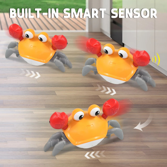 Children's Induction Escape Crab Octopus Crawling Toy Baby Electronic Pets Musical Toys Educational Toddlers Mobile Toys BirthdC