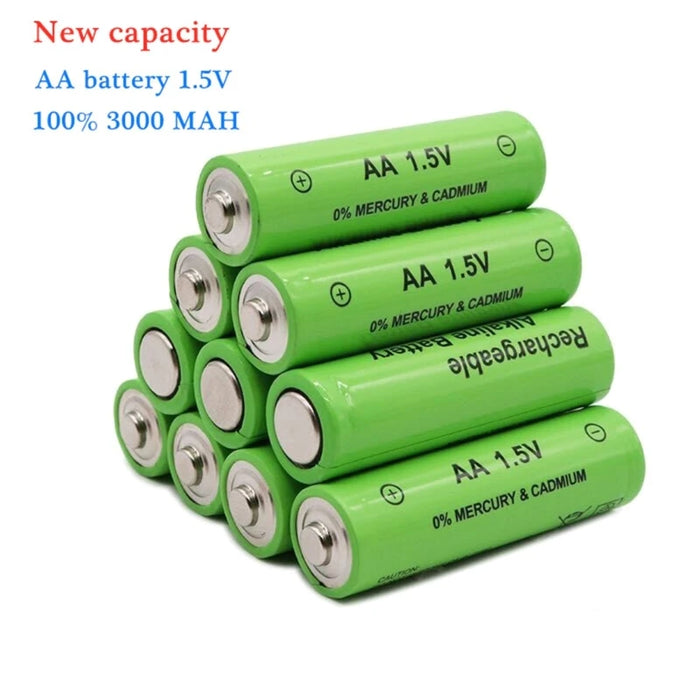 Cost effective Rechargeable AA Batteries Effective Power Solution for Everyday Use Suitable for Sounds System Accessory