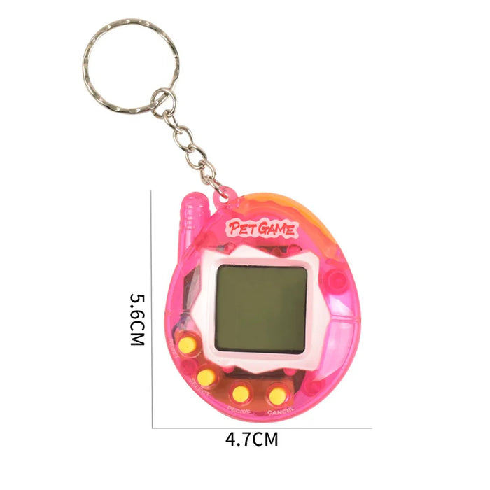 1PC Transparent Electronic Pets Tamagotchi Nostalgic 168 Pets In One Virtual Cyber Digital Nostalgic Funny Toys Pixel Funny Play