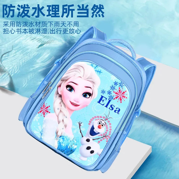 Disney Minnie Large Capacity Plush Backpacks frozen elsa Fashion Student Schoolbag Women Bags Girl Travel Packet