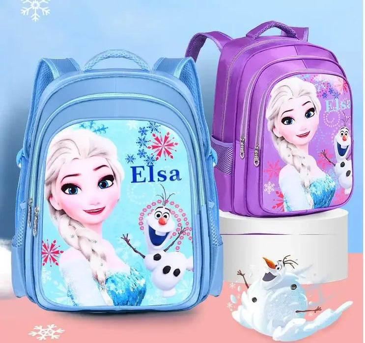 Disney Minnie Large Capacity Plush Backpacks frozen elsa Fashion Student Schoolbag Women Bags Girl Travel Packet