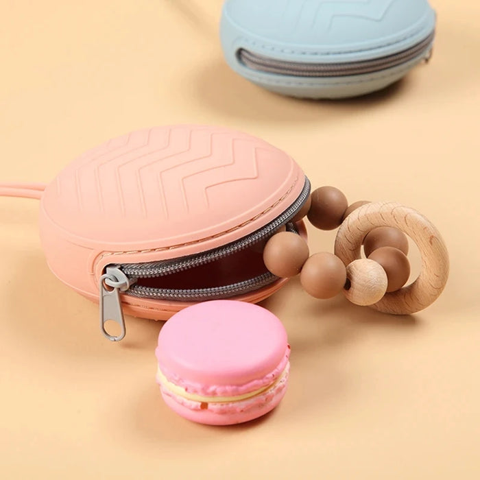 2024Baby Pacifier Holder Zipper Pacifier Box Baby Portable Soother Container Box Food Grade Nipple Case Baby Nursing Accessories