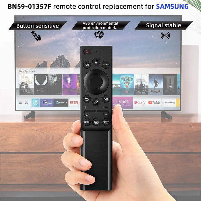 BN59-01363A Replacement Voice Remote Control for Samsung Smart TV QLED 4K 8K UHD,NEO Crystal Quantum HDR,QN UE UN and MU Series