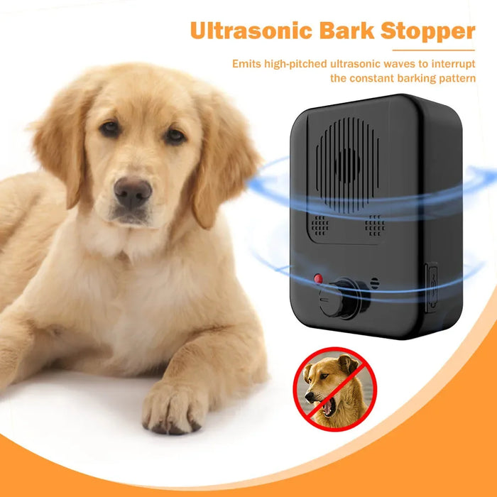 Dog Bark Stopper Deterrents Ultrasonic Pet Repeller Trumpet Outdoor Anti Noise Anti Barking Suppressor Puppy Training Device