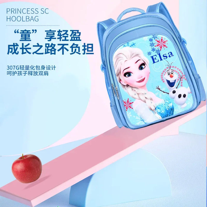 Disney Minnie Large Capacity Plush Backpacks frozen elsa Fashion Student Schoolbag Women Bags Girl Travel Packet