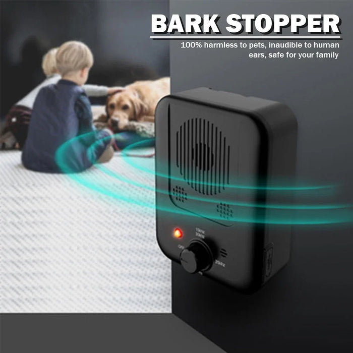 Dog Bark Stopper Deterrents Ultrasonic Pet Repeller Trumpet Outdoor Anti Noise Anti Barking Suppressor Puppy Training Device