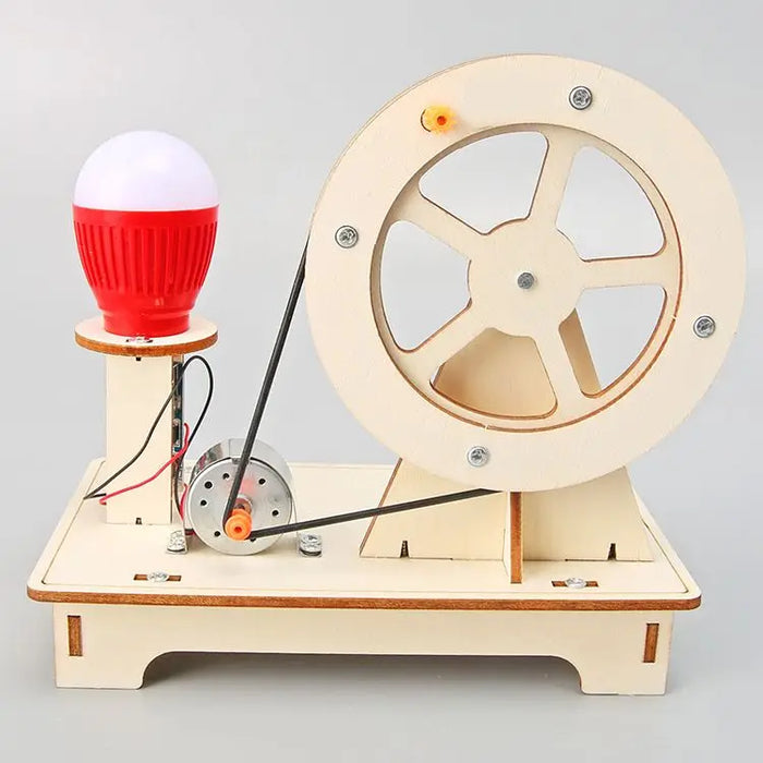 Hand-cranked Generator Student Science and Technology Children's Handmade Diy Material Random Color