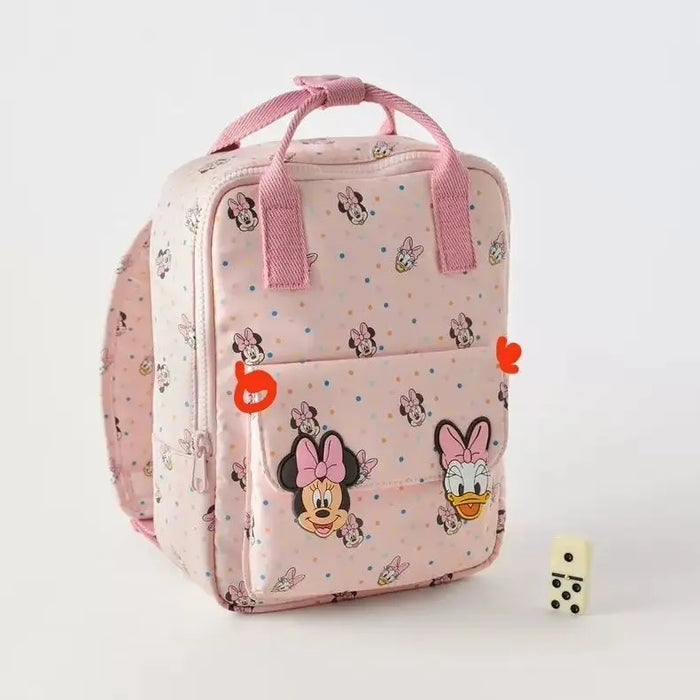 Disney cartoon  Minnie Mouse New Kids Backpack Mini Schoolbag Girls and Boys Cute Shoulder Bag