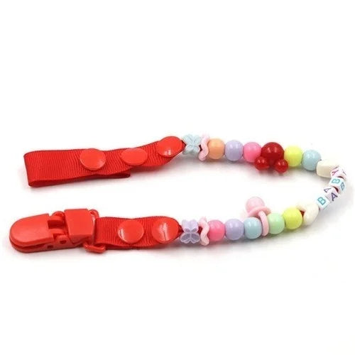 Baby Pacifier Clip Chain Newborn Dummy Pacifier Chain Clip Holder Pacifiers Leashes & Cases Baby Feeding