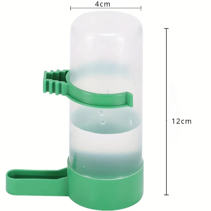 1pcs Water Dispensers for Bird Cages Sparrows Parrots Budgies Cockatiels and Lovebirds Bird Feeder and Waterer with Clips