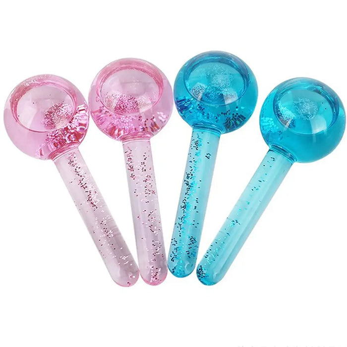 Eye massage Ice Globes Massage Ball Anti-Wrinkle Massage Roller Beauty Ice Hockey Facial Massager Facial Cooling Ice Globes