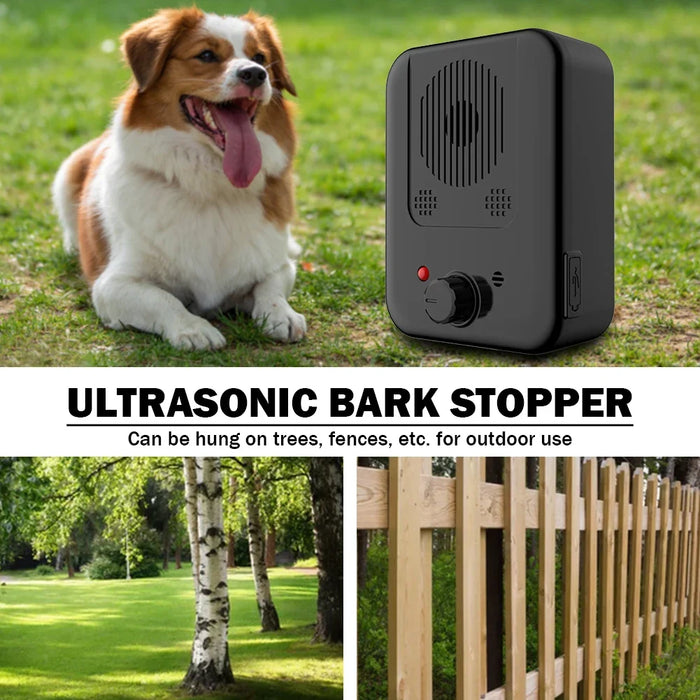 Dog Bark Stopper Deterrents Ultrasonic Pet Repeller Trumpet Outdoor Anti Noise Anti Barking Suppressor Puppy Training Device