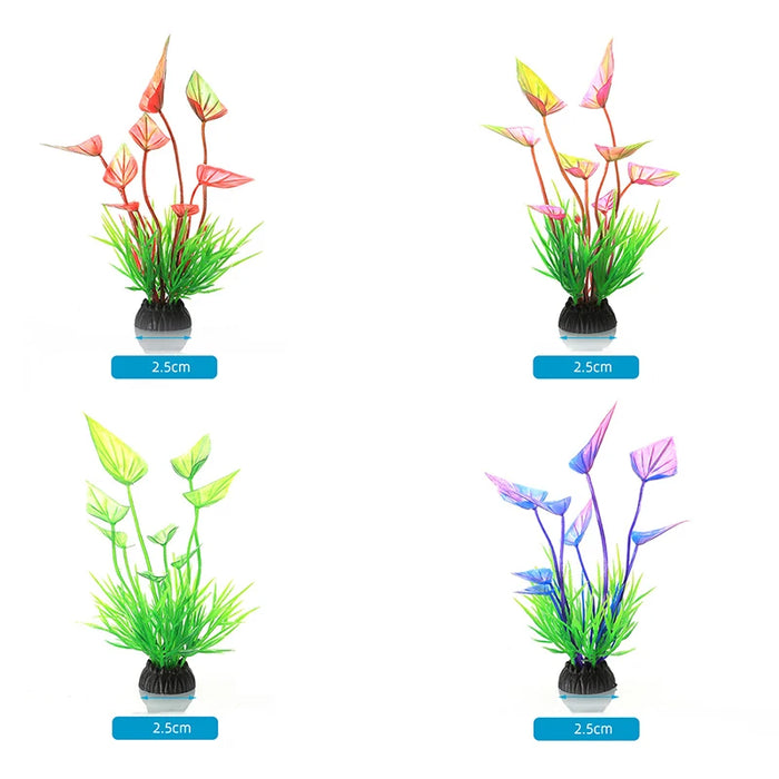 Simulation Artificial Plants Aquarium Decor Plastic Underwater Weed Grass Aquarium Accessories Fish Tank Decoration Ornament