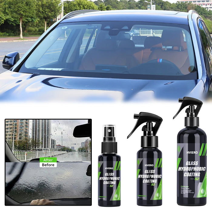 300ML Glass Clean Long Lasting Ceramic Windshield Nano Hydrophobic Protection Coating Safe Driving Clear Vision Car Accessorie