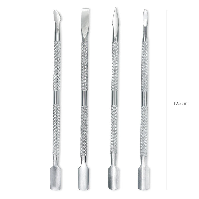 1Pcs Stainless Steel Double Head Cuticle Pusher for Manicure 2023 Tools for Nails Art Non-Slip Nail Cuticle Remover Accessories