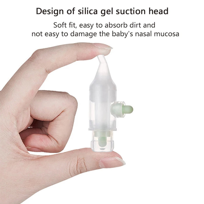 Silicone Baby Nasal Aspirator Safety Baby Nose Cleaner Infant Nasal Wash Sucker Tool Snot Clean Baby Health Care Baby Accessorie