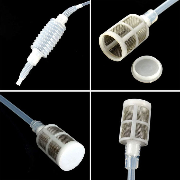 Home Brewing Siphon wine making equipment Food Grade Plastic Alcohol Distiller Filter Tube Tool Kitchen DIY Bar Tools