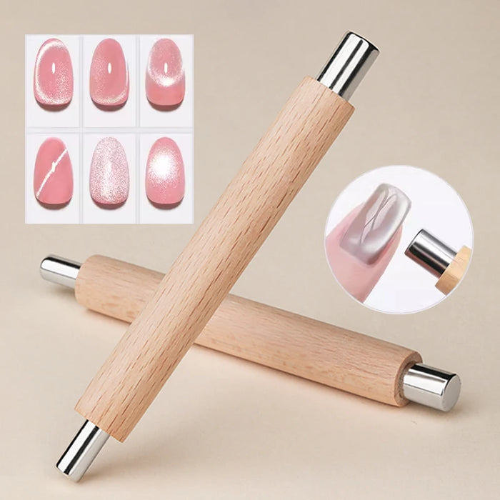 Double-head Magnet Sticks for Cat Magnetic Gel Strong Magnetic Rod Cat Magnet for Nails Magnet Pen Painting Gel Manicure Tool