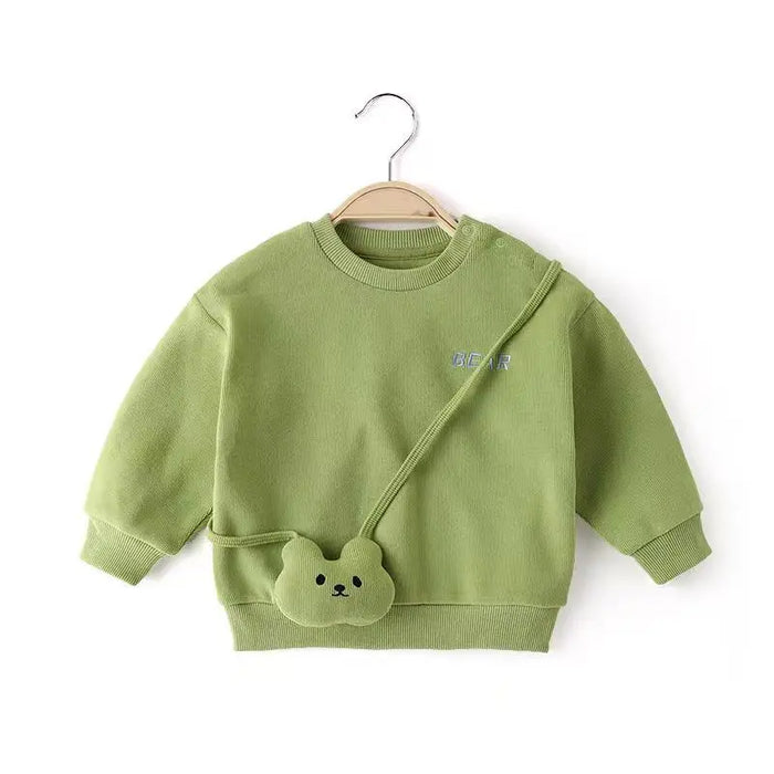 Baby Clothes Infant Girls Pullover 2024 Autumn Long-sleeved Baby Girl Hoodies Casual Top Toddler Sweatshirts 0-3Y