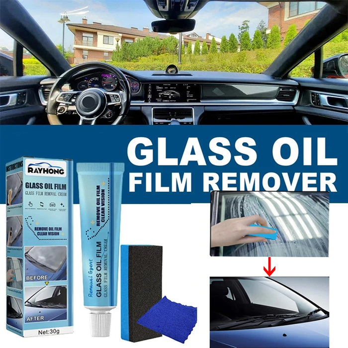 Car Glass Oil Film Remover Strong Glass-Cleaner Auto Windshield High Quality Glasses Cleaning Tool for Bathroom Windows