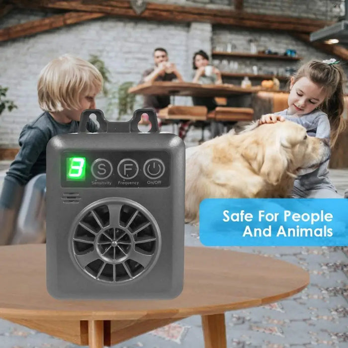 Pet Dog Repeller Pet Dog Training Ultrasonic Equipment Anti Barking Stop Barking for Living Room Outdoor Training