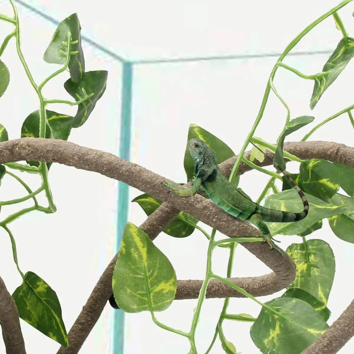 Artificial Flexible Reptile Vines Rattan Chameleon Lizard Terrarium Branches Bendable Jungle Reptile Pet Habitat Decoration