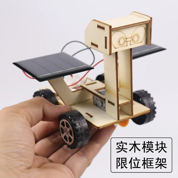 Solar Lunar Exploration Vehicle Children's DIY Hand-assembled Model Pediatric Science and Technology Small Production