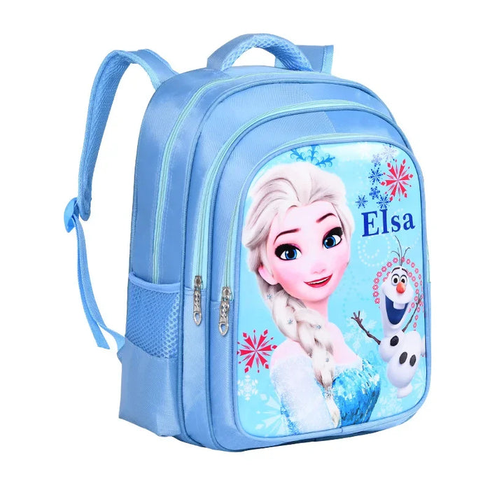 Disney Minnie Large Capacity Plush Backpacks frozen elsa Fashion Student Schoolbag Women Bags Girl Travel Packet