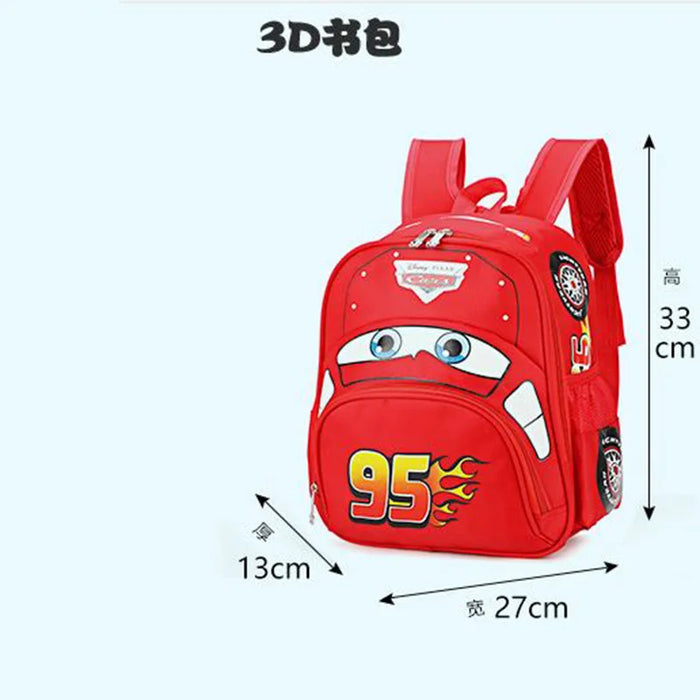 Disney  car children's bag kindergarten  boy safety backpack primary school students 3-6 years old