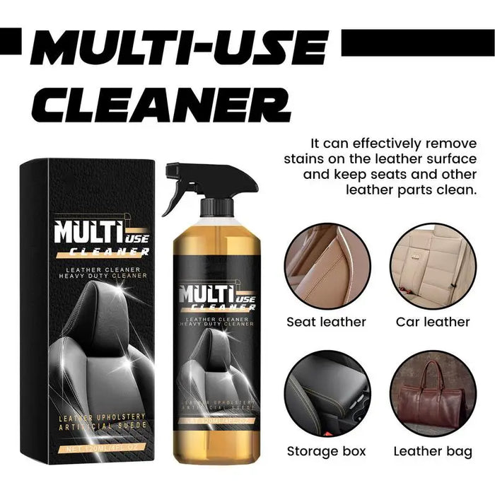 Professional 120ml Leather Cleaner Auto Leather Care Kit Anti-UV Protection Vehicle Interior Cleaning Car wash supplies